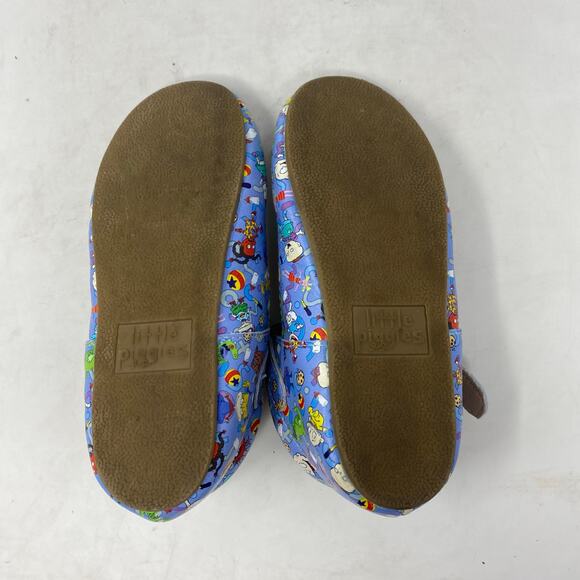 Little Piggies Rugrats Leather Buckle Shoes Girls Size 5-6 Years - Picture 7 of 8